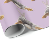 Bunny Butt Tail Grappig Schattige Paasvoorjaar Cadeaupapier (Rol Hoek)