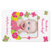 Bunny Butterfly Baby fotosjabloon magneet (Horizontaal)