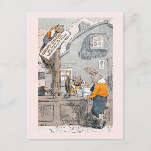 Bunny Buying Nuts uit Chipmunks Briefkaart