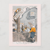 Bunny Buying Nuts uit Chipmunks Briefkaart (Voorkant)