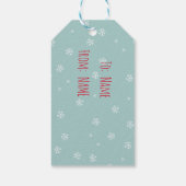 Bunny Cadeaulabel (Achterkant)