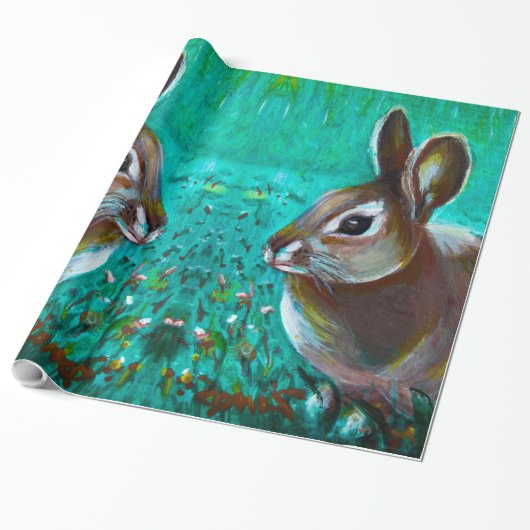 Bunny Cadeaupapier (Uitgerold)