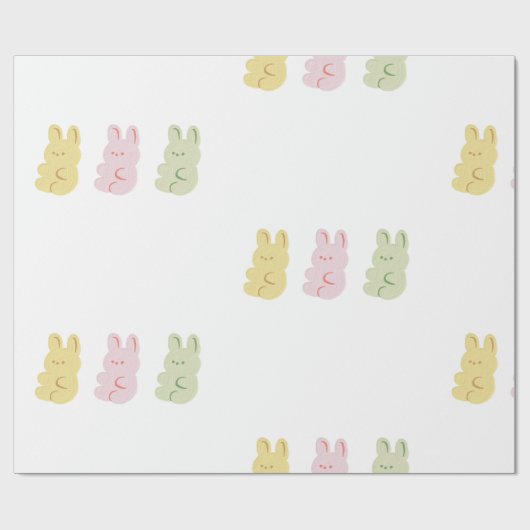 bunny cadeaupapier (Vlak)