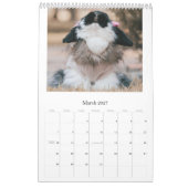 Bunny Calendar Kalender (Mar 2027)