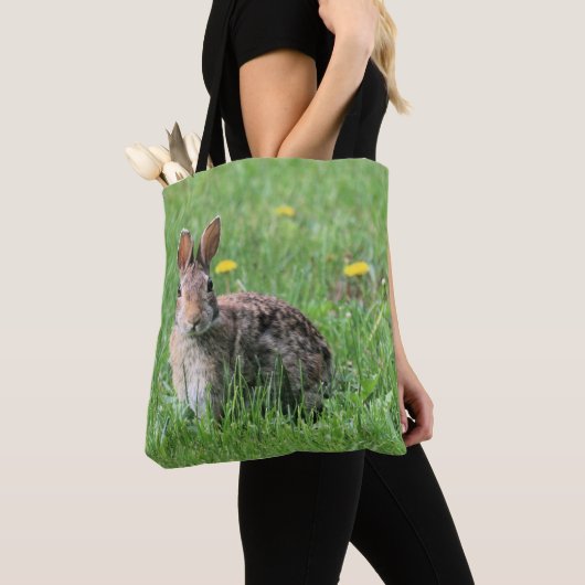 Bunny Canvas tas (Dichtbij)