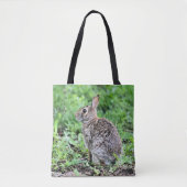 Bunny canvas tas (Voorkant)