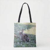 Bunny Canvas tas (Voorkant)