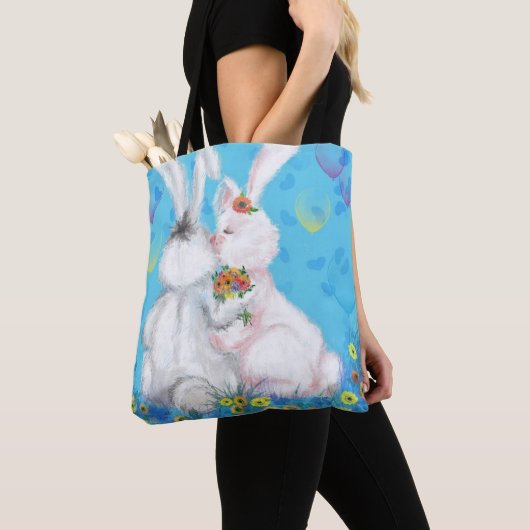 Bunny Canvas tas Hug (Dichtbij)
