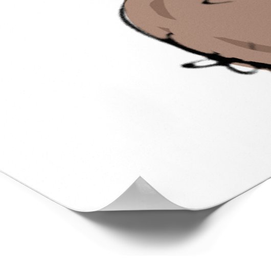 Bunny Card Poster (Hoek)