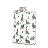 Bunny Carrot Craze Hip Flask (kies kleur) Heupfles (Links)