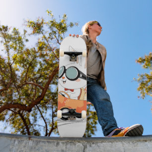 Bunny Carrot Hopping Ride Persoonlijk Skateboard