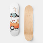 Bunny Carrot Hopping Ride Persoonlijk Skateboard (Voorkant)