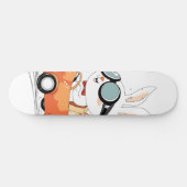 Bunny Carrot Hopping Ride Persoonlijk Skateboard (Horizontaal)