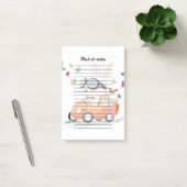 Bunny Carrot Hopping Ride Post-it® Notes (Kantoor)