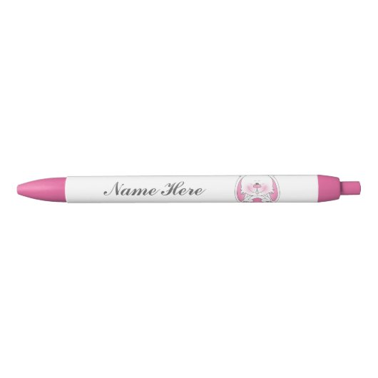 Bunny Cartoon Zwarte Inkt Pen (Voorkant)