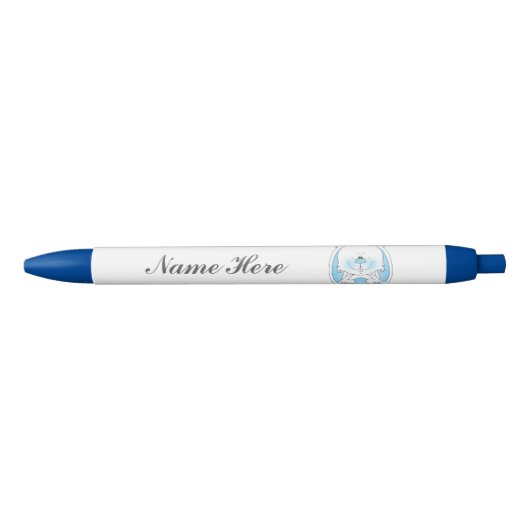 Bunny Cartoon Zwarte Inkt Pen (Voorkant)