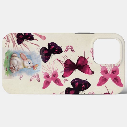 Bunny Case-Mate iPhone Case (Achterkant (horizontaal))