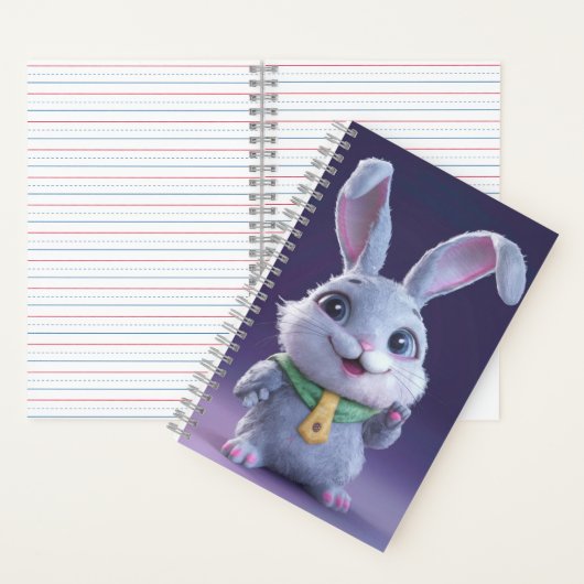 Bunny cavalcade notitieboek (Binnen)