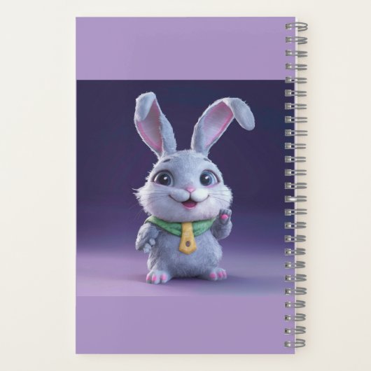 Bunny cavalcade notitieboek (Achterkant)