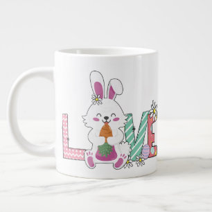 Bunny Celebrates Paasdag Giant Coffee Mok
