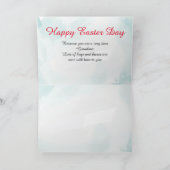 Bunny Celebrates Paasdag Kaart (Binnen)