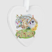 Bunny Celebrates Paasdag Ornament (voorkant)