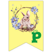 Bunny Celebrates Paasdag Vlaggetjes (Derde vlag)