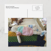 Bunny Centerfold Briefkaart (Voorkant / Achterkant)