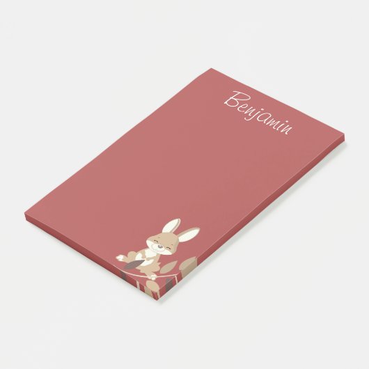 Bunny Charm Post-it® Notes (Schuin)