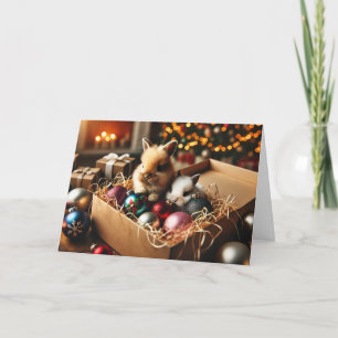 Bunny Christmas card Feestdagen Kaart