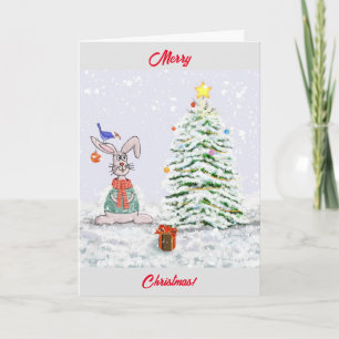 Bunny Christmas Kaart