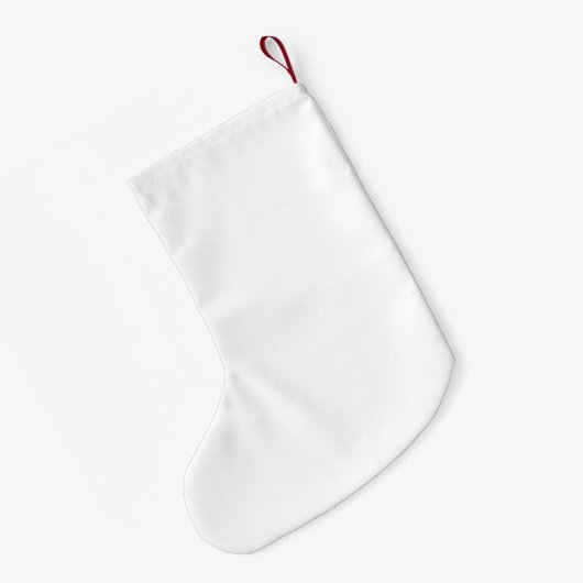 Bunny Christmas Stocking – Personal Holiday Ch arm Kleine Kerstsok (Achterkant (Hangend))
