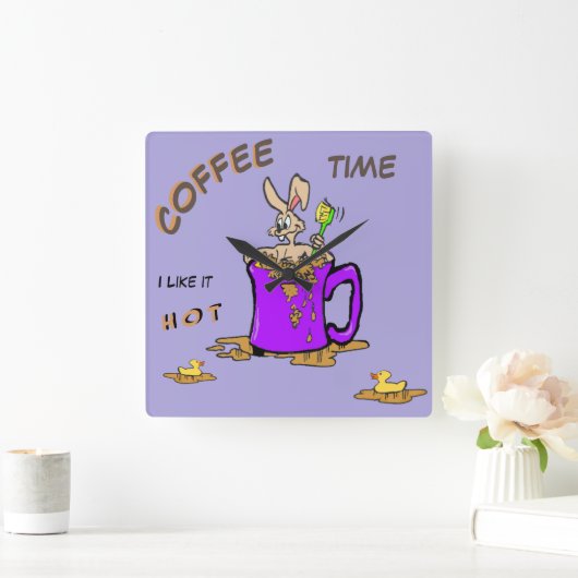 Bunny Coffee Lover Cust. Klok (Huis)
