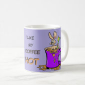 Bunny Coffee Lover Cust. KoffieMok (Voorkant rechts)