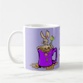 Bunny Coffee Lover Cust. KoffieMok (Links)