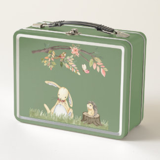 Bunny Collectie Metal Lunchbox