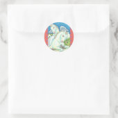 BUNNY & COLT ANGELS, WHIMSY EASTER STICKERS Databl (Tas)