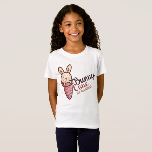 Bunny Cone T-shirt (Voorkant volledig)