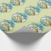  Bunny Couple Cadeaupapier (Hoek)