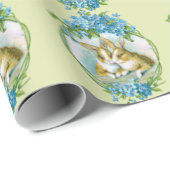  Bunny Couple Cadeaupapier (Rol Hoek)