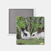 Bunny Couple Magneet (Voorkant / Achterkant)