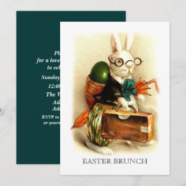 Bunny Custom Paasbrunch Kaart