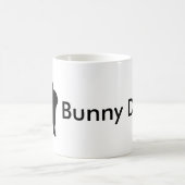 Bunny Dad Rabbit Funny Personalize Koffiemok (Center)