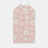 Bunny Daisy 1e Verjaardag Bedankt Cadeau Label Cadeaulabel (Achterkant)