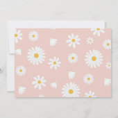 Bunny Daisy 1e Verjaardag Foto Dank je Kaart (Achterkant)