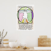 Bunny DaVinci-Poster en afdrukken Poster (Keuken)