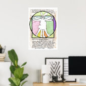 Bunny DaVinci-Poster en afdrukken Poster (Thuiskantoor)