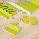 Bunny Decorative Jigzaag Puzzle Daisy Legpuzzel (Zijkant)