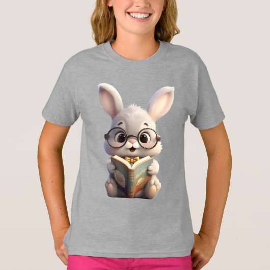 Bunny_design.no.2- by Maaya Prints, Kinder T-shirt (Voorkant)
