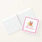 Bunny Diary Notitieboek 8,5 x 8,5 inch (Binnen)
